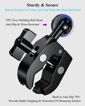 BRCOVAN tough-claw detail with TPU pads protecting surfaces while ensuring strong grip