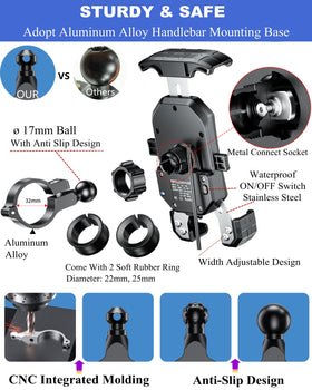 BRCOVAN under rain splash illustrating IP66 waterproof protection benefit