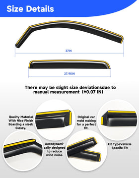 Breejoy edge detail close-up showing precise fit and clean vehicle finish