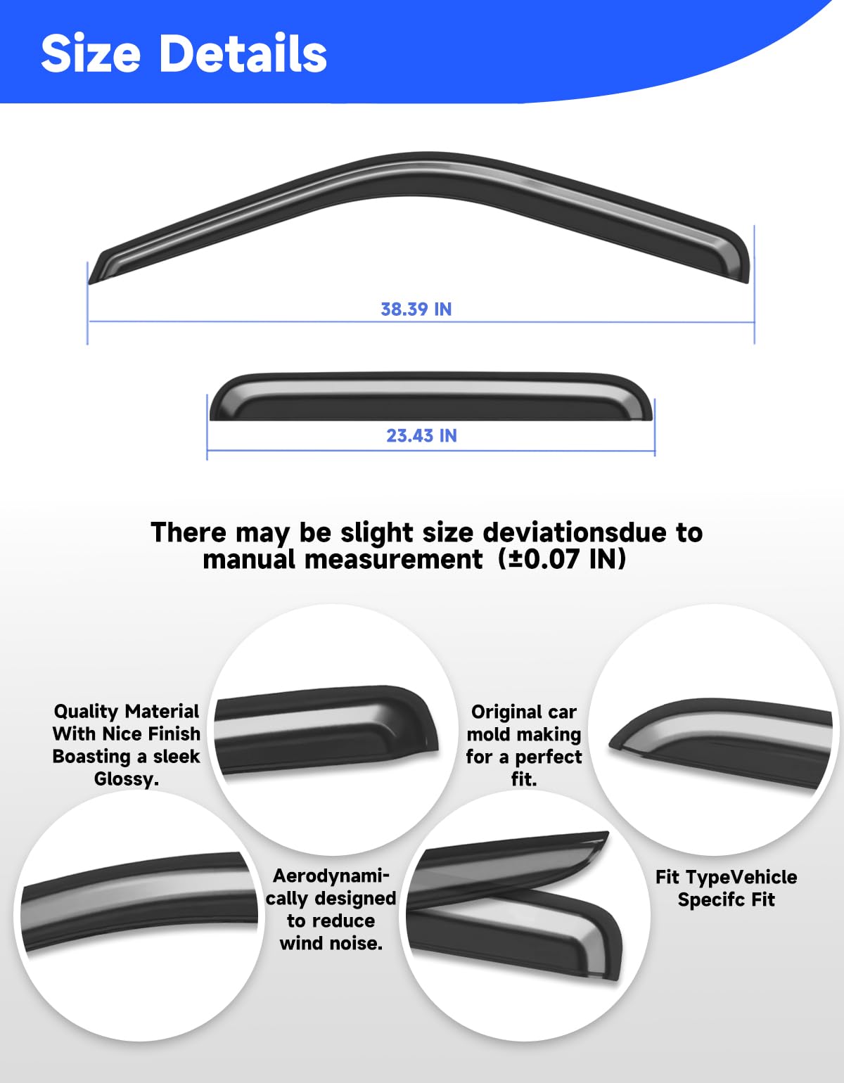 Breejoy visor next to ruler to show exact size for correct fitment