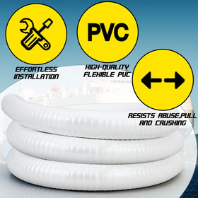 Breling interior wall detail showing smooth PVC surface for improved flow and reduced buildup