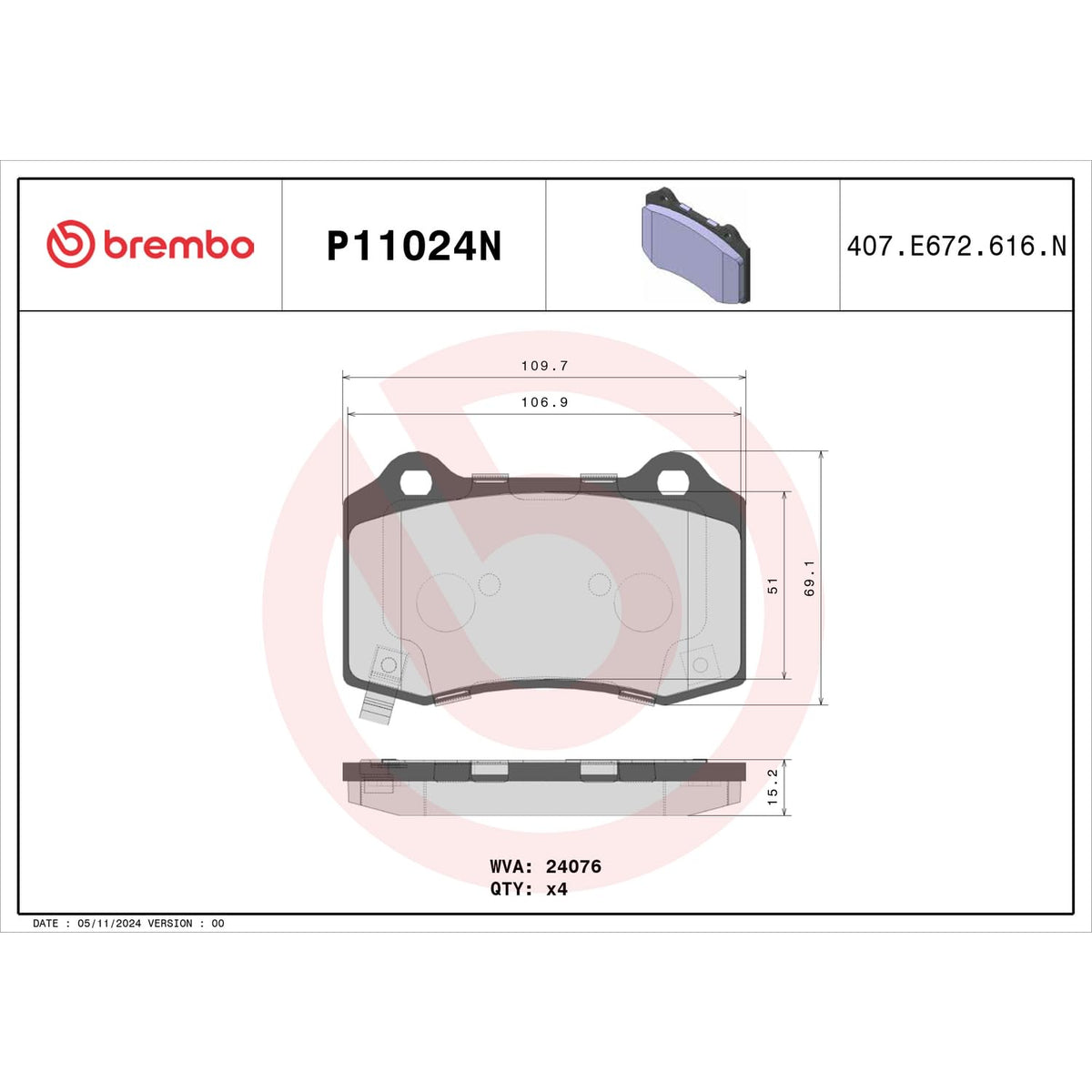 Brembo installed on rear rotor showing precise fit and immediate upgrade benefit