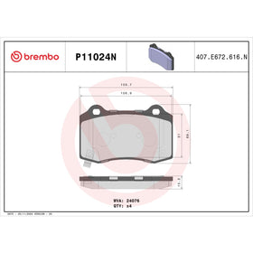 Brembo installed on rear rotor showing precise fit and immediate upgrade benefit