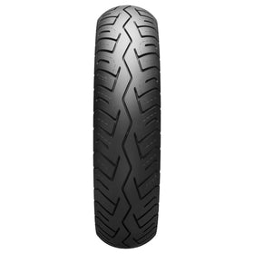 Close-up of Bridgestone BT46 tread pattern highlighting silica compound for improved wet grip