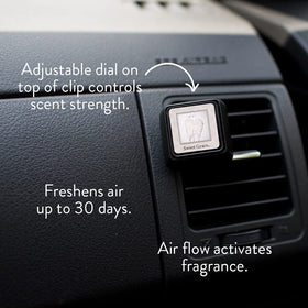 Bridgewater vent clip back clip detail illustrating secure attachment and stability