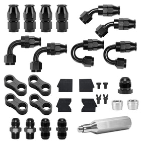 BRIFITOR front packaging showing complete 23-piece 6AN kit and toolset for quick builds