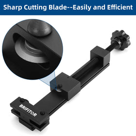 BRIFITOR nylon vise jaw attached protecting filter and improving grip