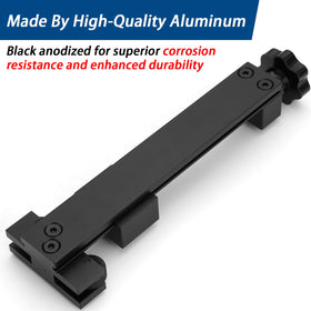 BRIFITOR next to ruler showing size compatibility up to 5.5 inch filters