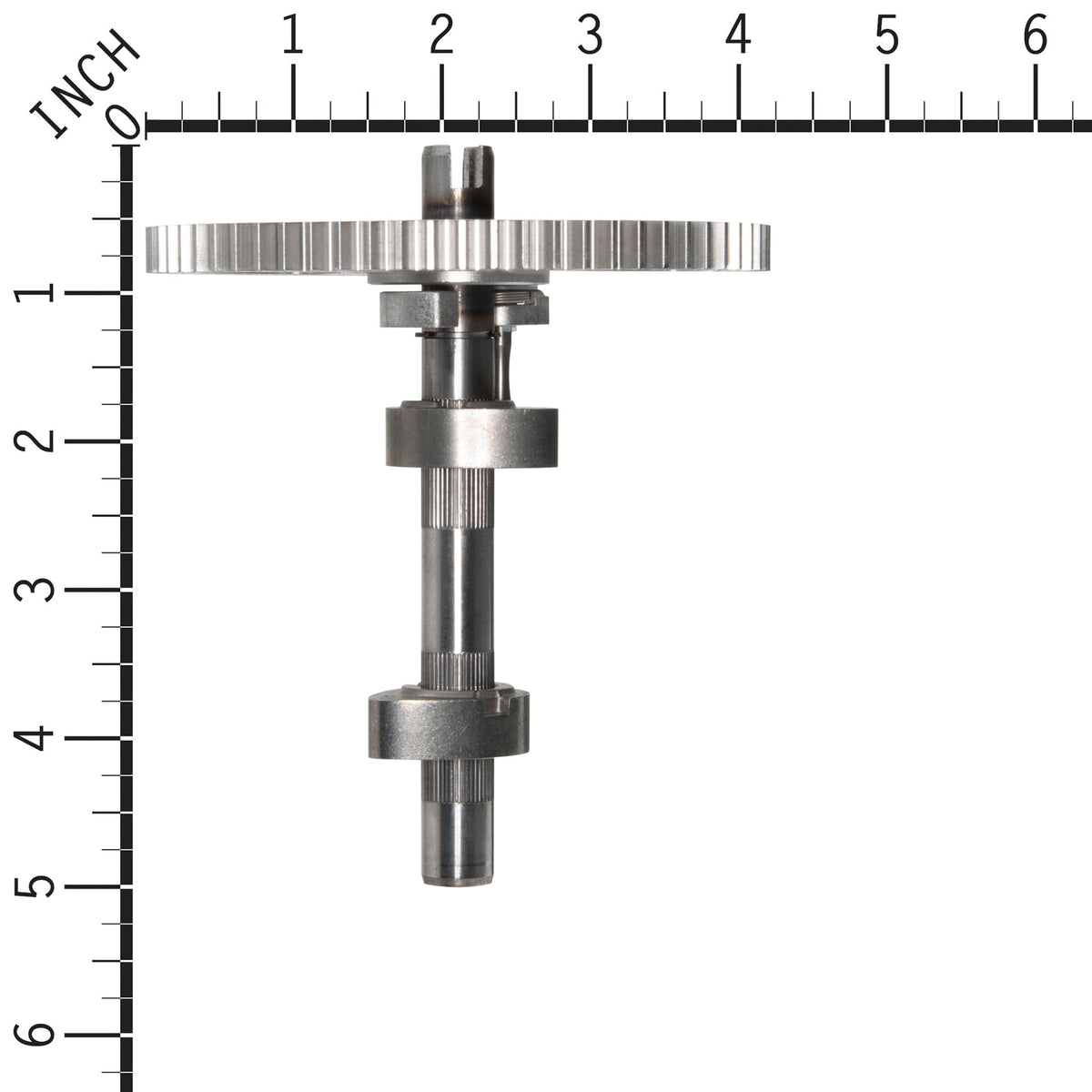 Briggs & Stratton close-up of camshaft lobes highlighting precision-machined surfaces and durability
