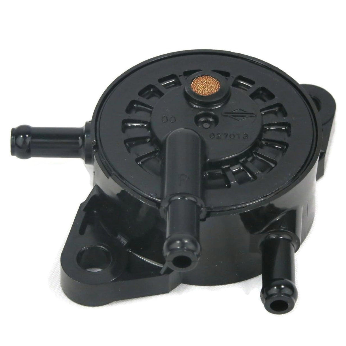 Briggs & Stratton Rosotion pump installed on small engine showing correct placement and restored fuel flow
