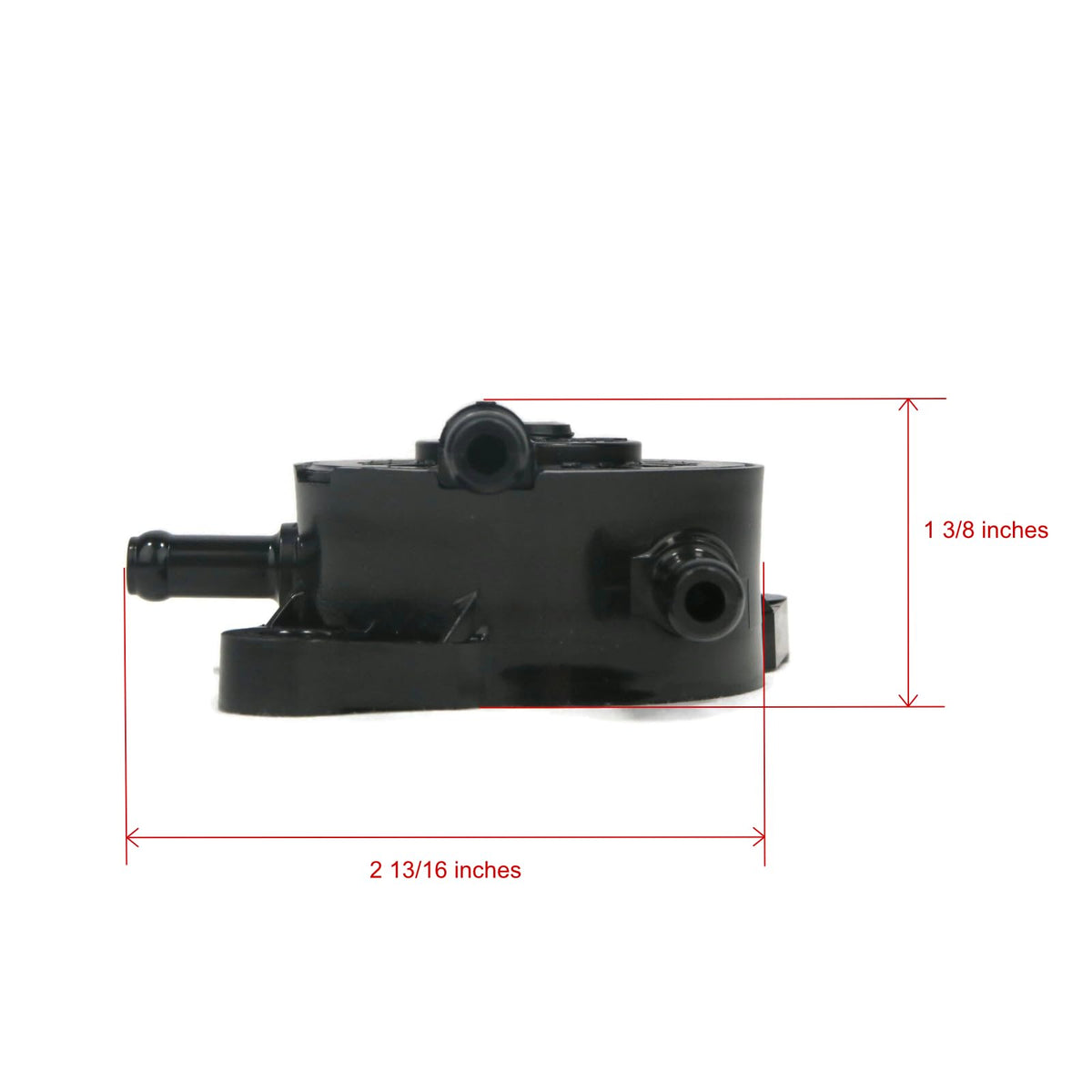 Briggs & Stratton Rosotion pump mounting bracket detail showing secure attachment points for stability