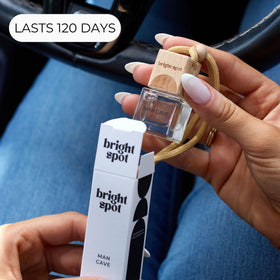 Bright Spot bottle being refilled, demonstrates reusable, waste-reducing benefit