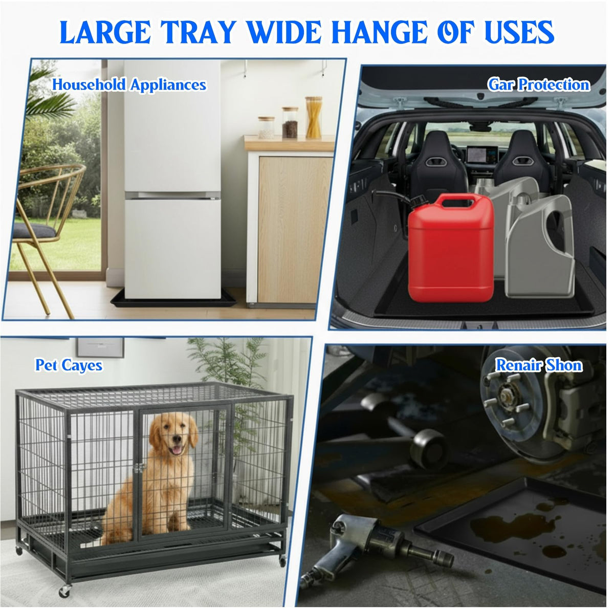 BrightRow in garage lifestyle setup organizing tools and protecting floors