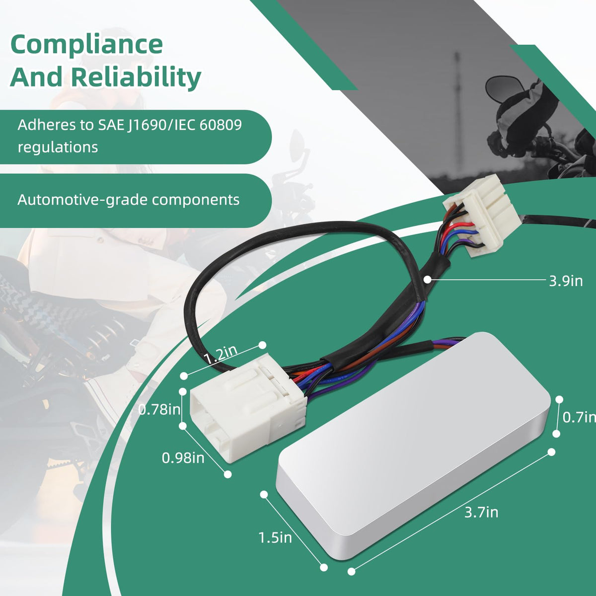 briidea unit detail illustrating low-heat design for reliability