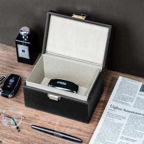 briidea Faraday box on an entryway table conveying secure home storage