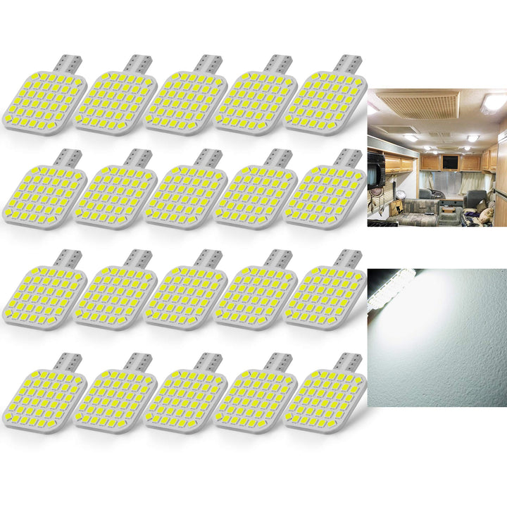 BRISHINE front packaging of 20pcs 921 LED bulbs showing quantity and specs providing value