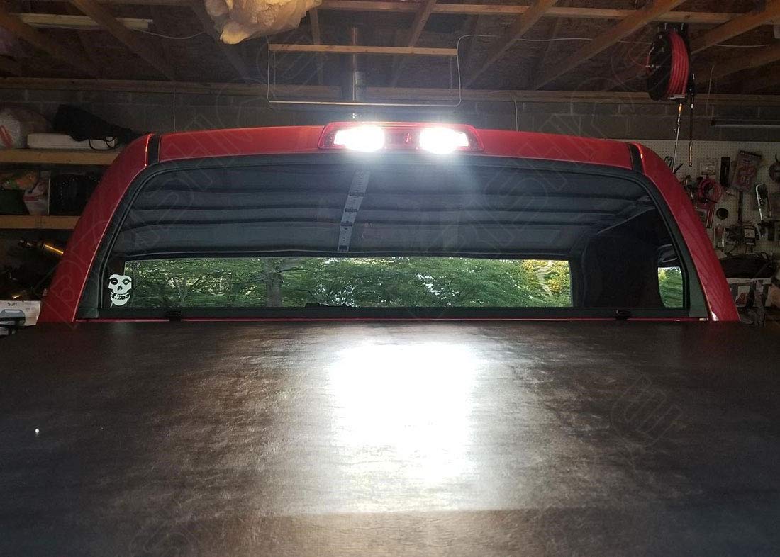 BRISHINE license plate LED installed delivering clearer plate illumination