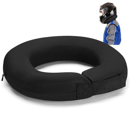 Briwooody front view neck brace showing sleek fit and streamlined protection