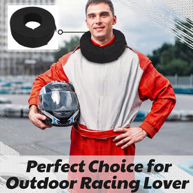 Briwooody in use during karting to improve focus and stability