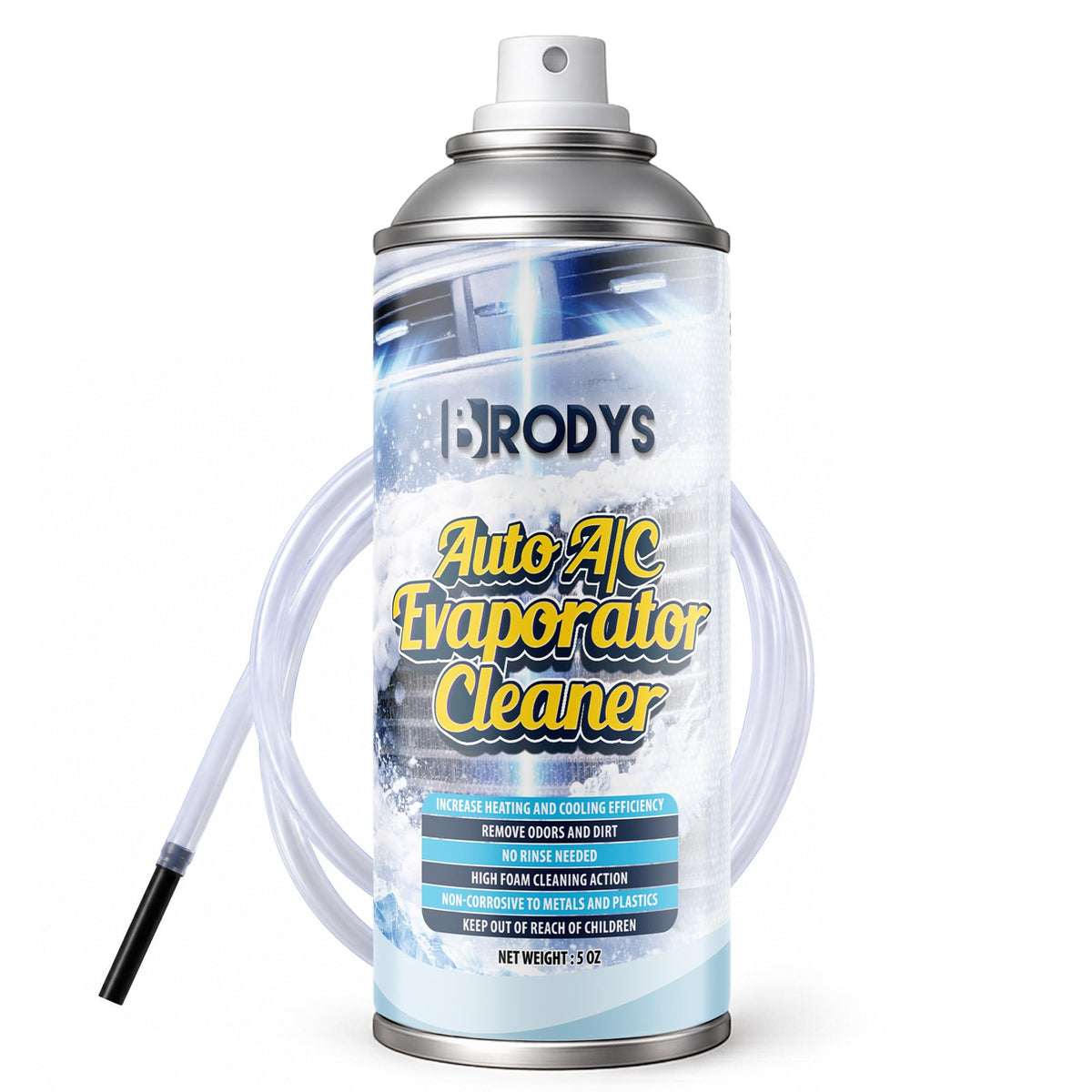 BRODYS front label showing product name and size benefits fresh airflow