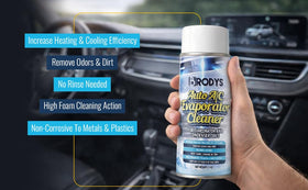BRODYS can in hand for scale illustrating compact, portable convenience