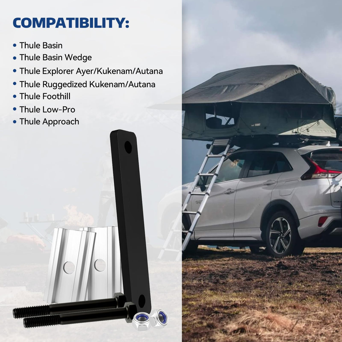 BROQIXIN XADAPT14 hardware laydown with fasteners included for easy installation