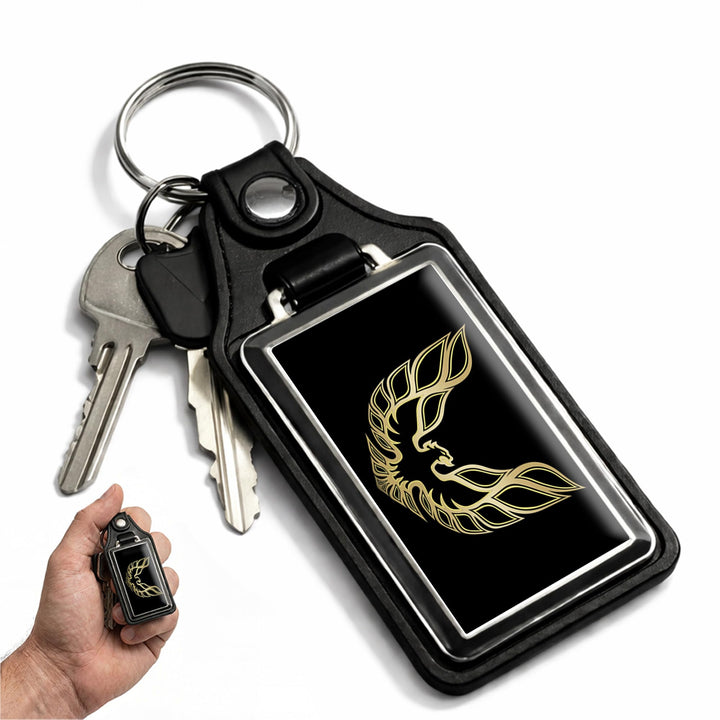 Brotherhood front view of Trans Am keychain showing classic styling and durable build