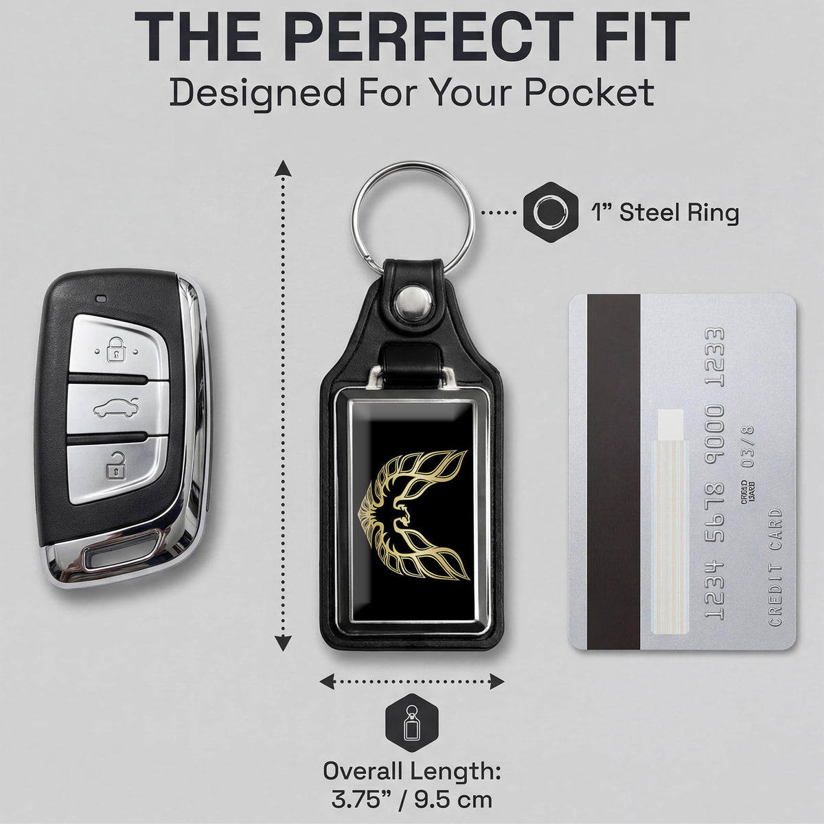 Brotherhood metal snap and one-inch split ring securing keys with reliability