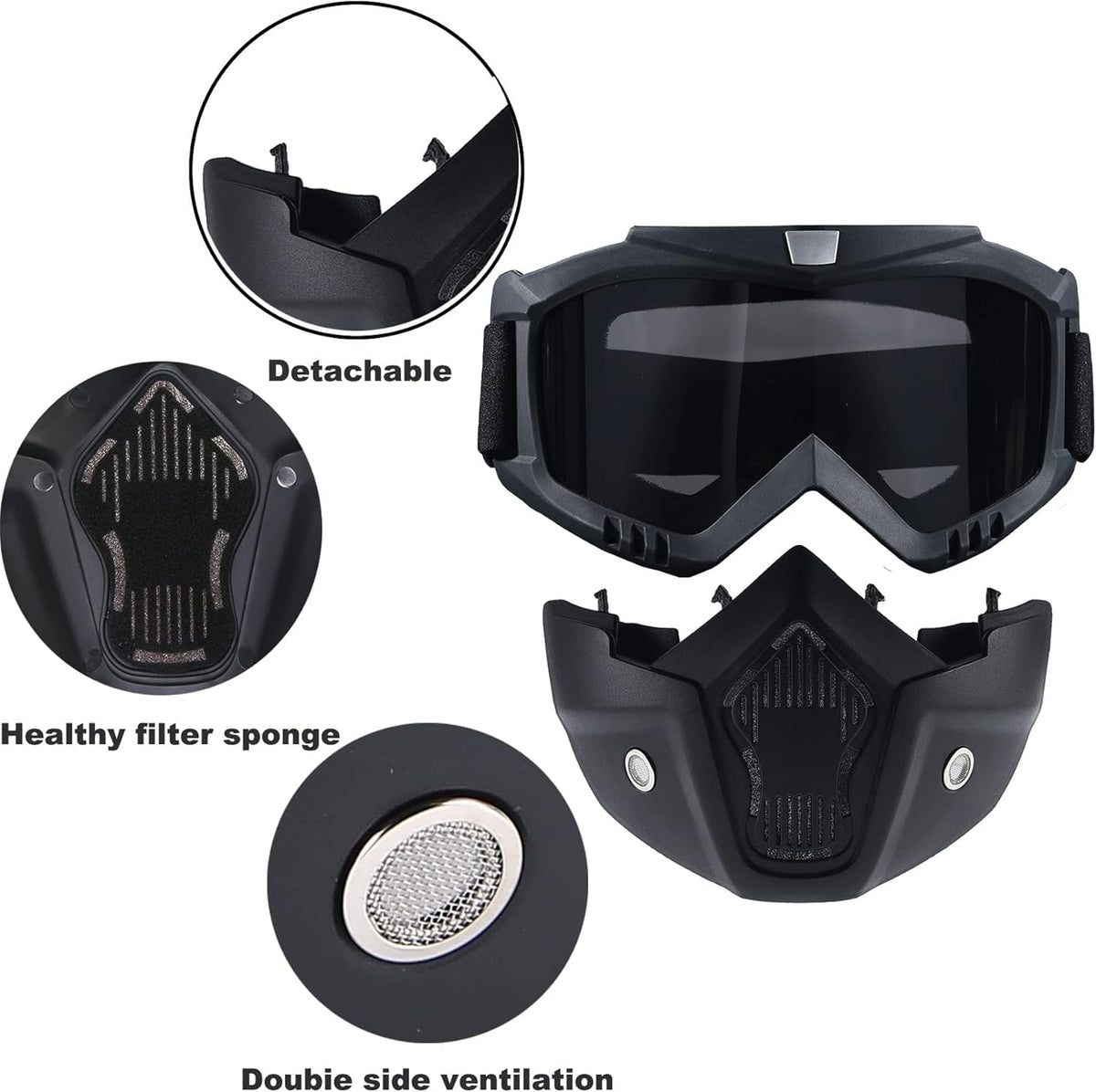 BROYEUR adjustable cotton strap display for secure non-slip fit