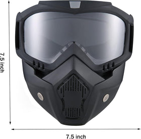 BROYEUR two-mask pack with scale showing convenient spare and storage