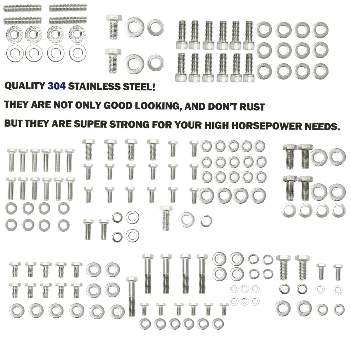 BRSUNAVOM individually labeled packs organized on workbench for faster assembly and fewer mistakes