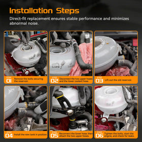 BRTEC reservoir in garage setting showing ready-for-service replacement reliability