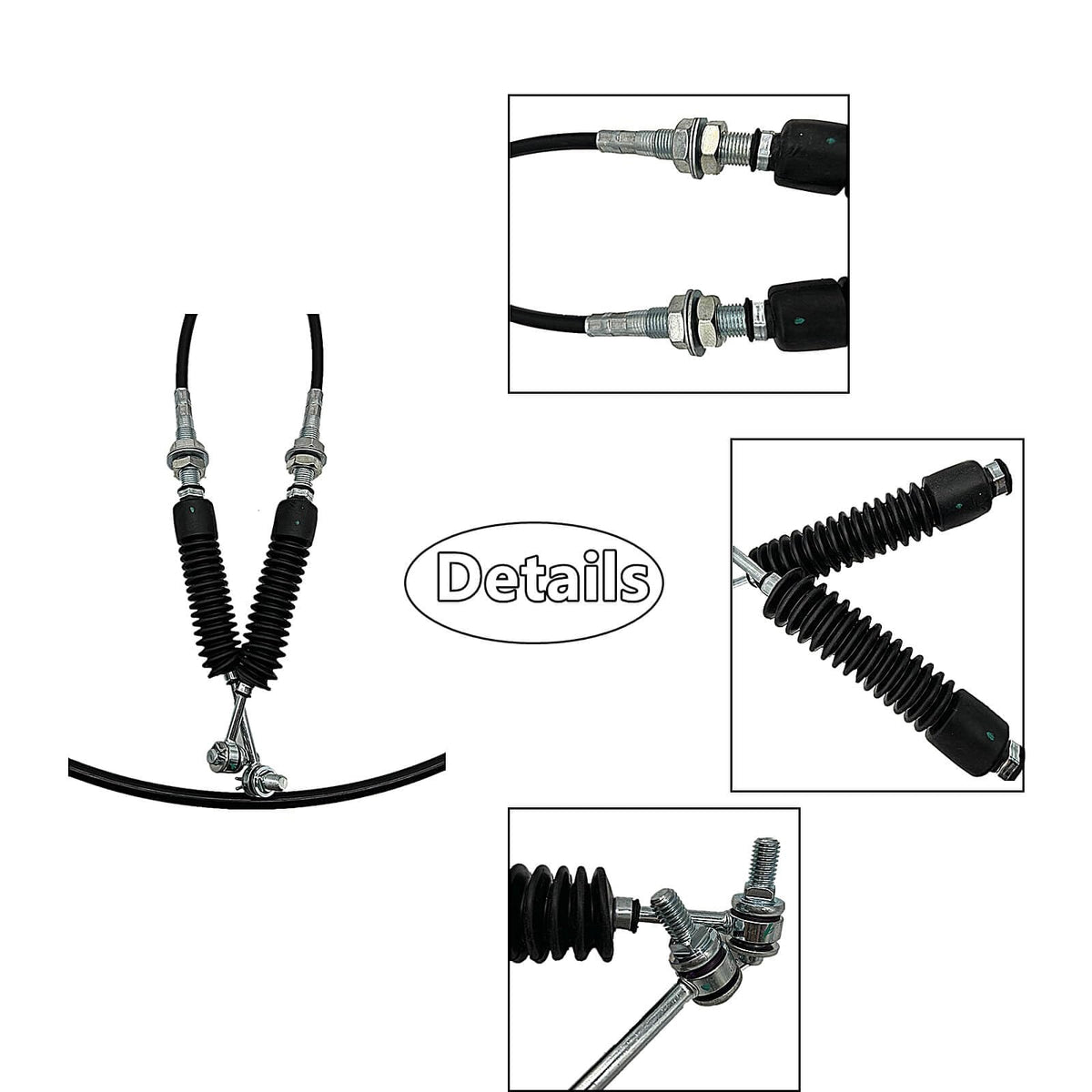 BSNOVT full cable length with scale showing correct size and fit benefit
