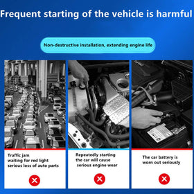 BSNOVT in Highlander cabin while driving demonstrating consistent engine idle benefit