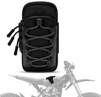 BSSOK front bag mounted on bike showing secure fit and quick access