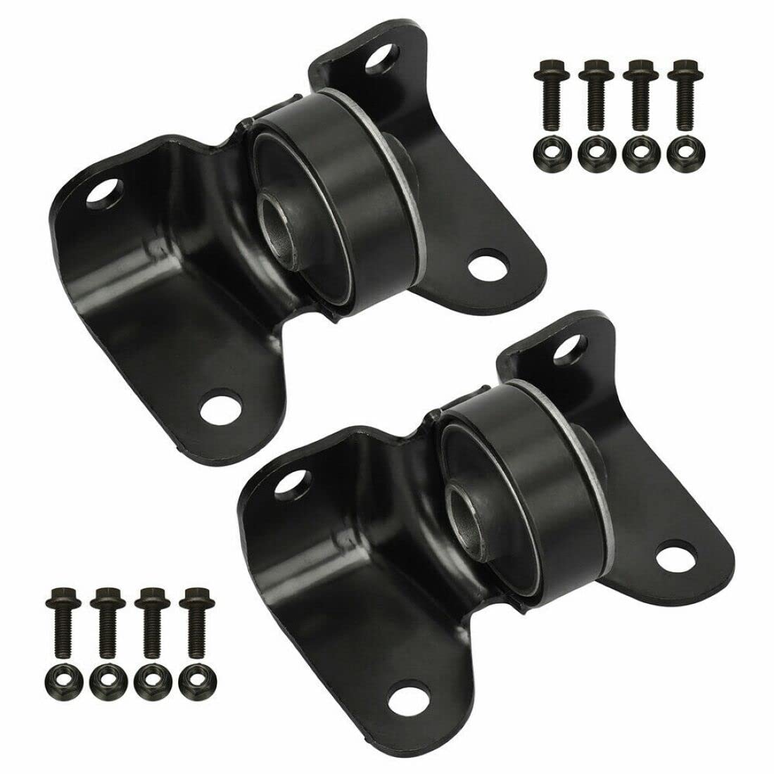 BST BSSP front mounts front view showing sturdy powder-coated steel and corrosion protection
