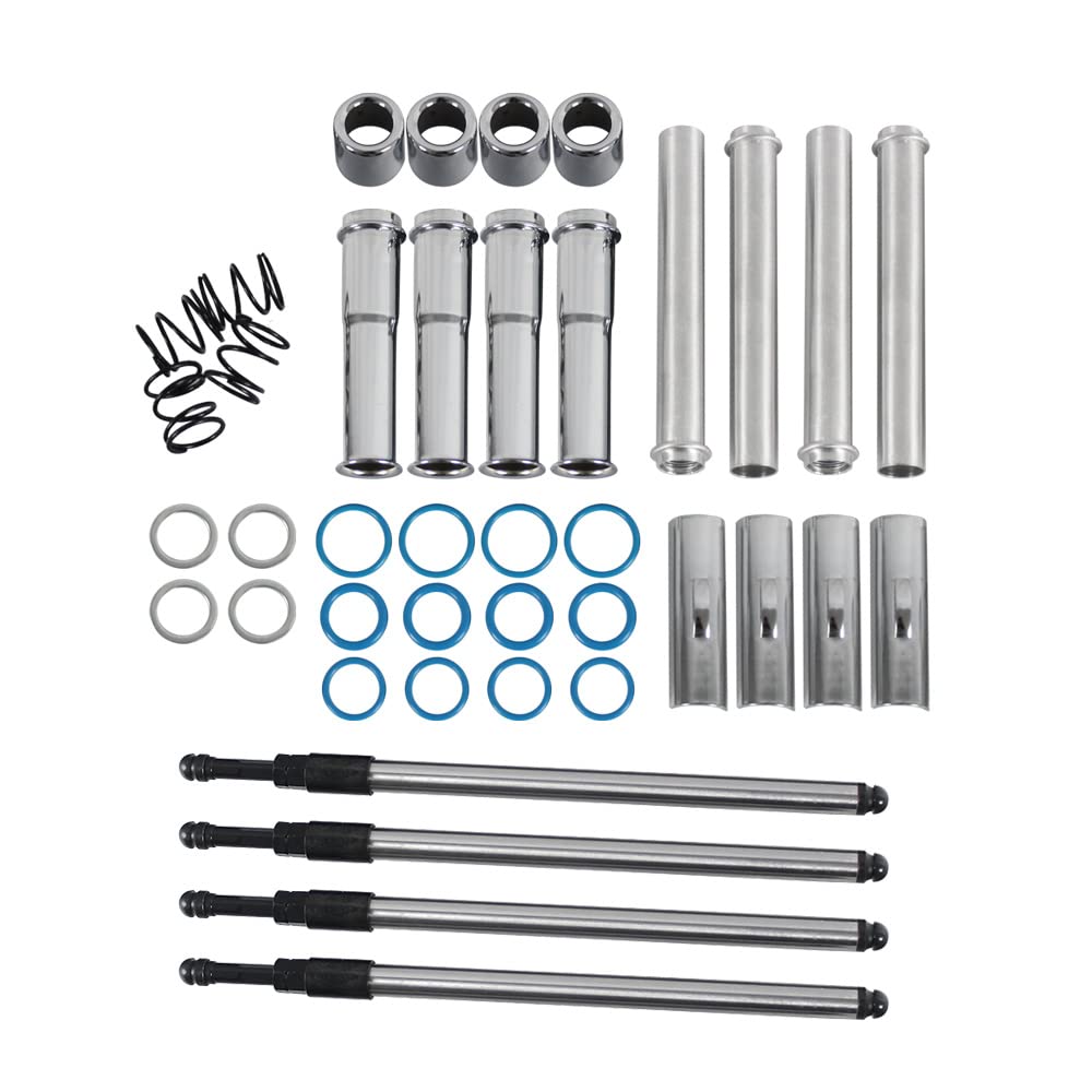 BST BSSP front packaging showing complete pushrod kit and fitment benefits