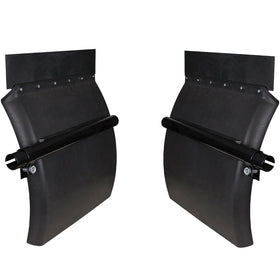 BST BSSP front view of quarter fenders showing coverage and protection