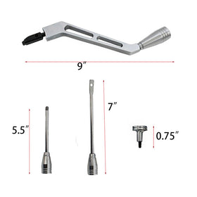 BST BSSP scale comparison on ruler showing accurate dimensions for direct fit