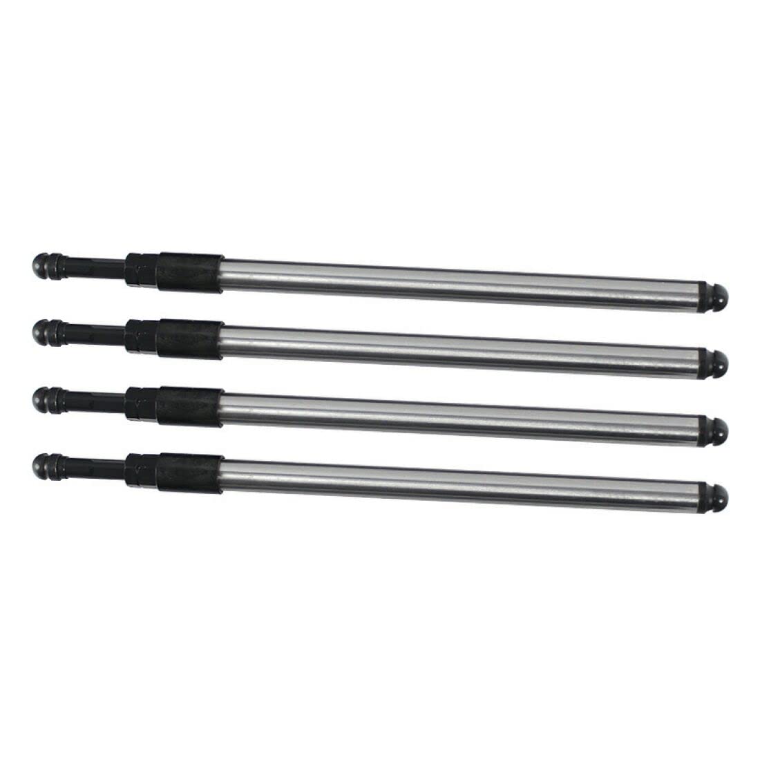 BST BSSP pushrods next to ruler showing precise size and scale