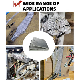 BSTFLEX undercarriage installation showing protection of fuel tank and wiring