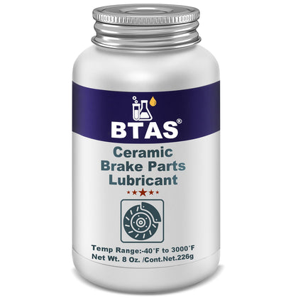 BTAS front packaging showing 8 oz tube and brush, clear product identification and benefit