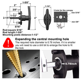 BTEOBFY tubular lock core detail showing burglary-resistant locking benefit