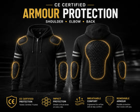 BTR BORN TO RACE removed CE armor showing removable protection convenience