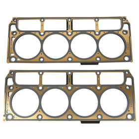 Michigan Motorsports BTR MLS pair flat lay demonstrating matched bore alignment benefit