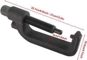 BTSHUB close-up of threaded shaft demonstrating strong durable threads