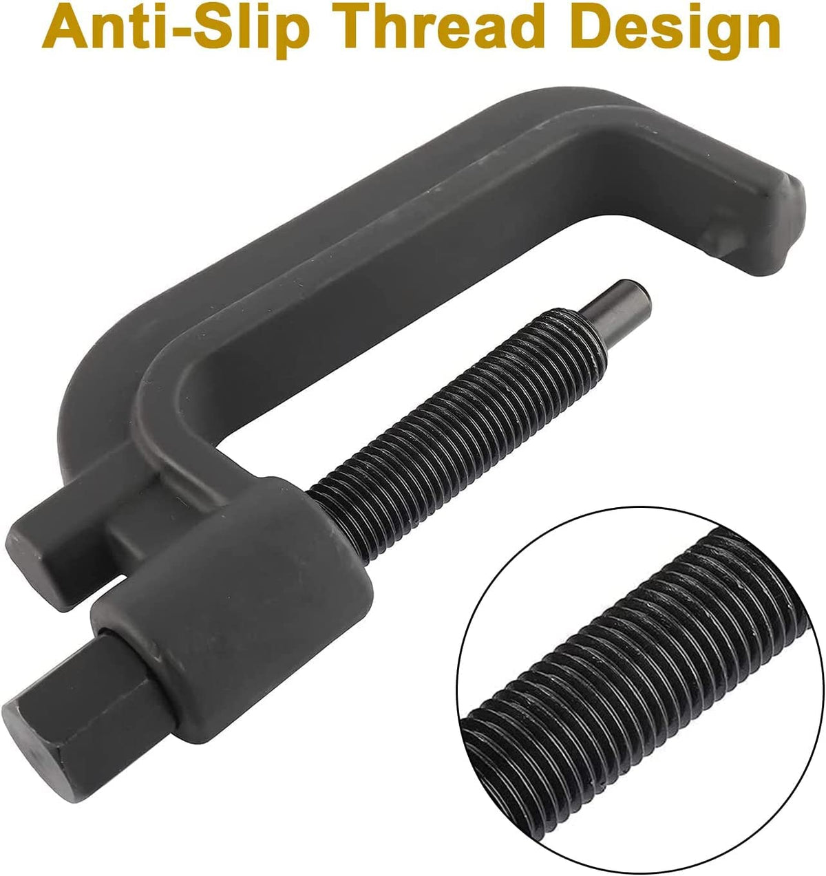 BTSHUB tool mounted on truck frame providing safe torsion bar support