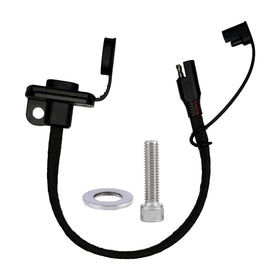Bubzoy front view bracket showing clean mounting and easy access benefit