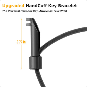 Bucexo bracelet worn on wrist demonstrating quick access in an emergency