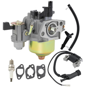 Buckbock carburetor mounting hardware and gaskets included for quick bolt-on fit